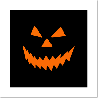 Happy Halloween Pumpkin Posters and Art